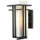 Croftwell 1 Light 15 inch Textured Matte Black Outdoor Sconce