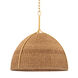 Woodlawn 1 Light 28.5 inch Vintage Gold Leaf Pendant Ceiling Light