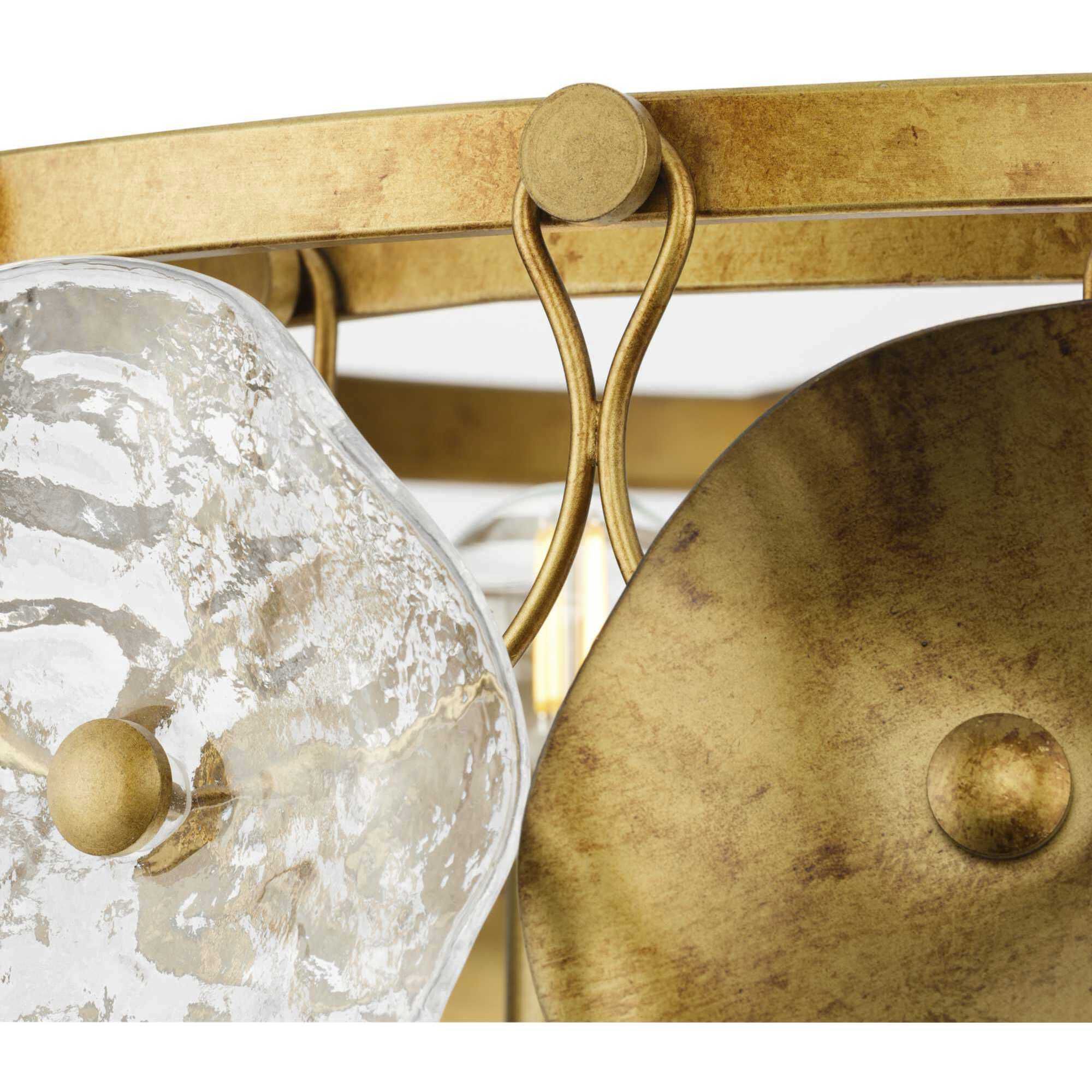 Loretta 6 Light 27 inch Gold Ombre Chandelier Ceiling Light, Design Series