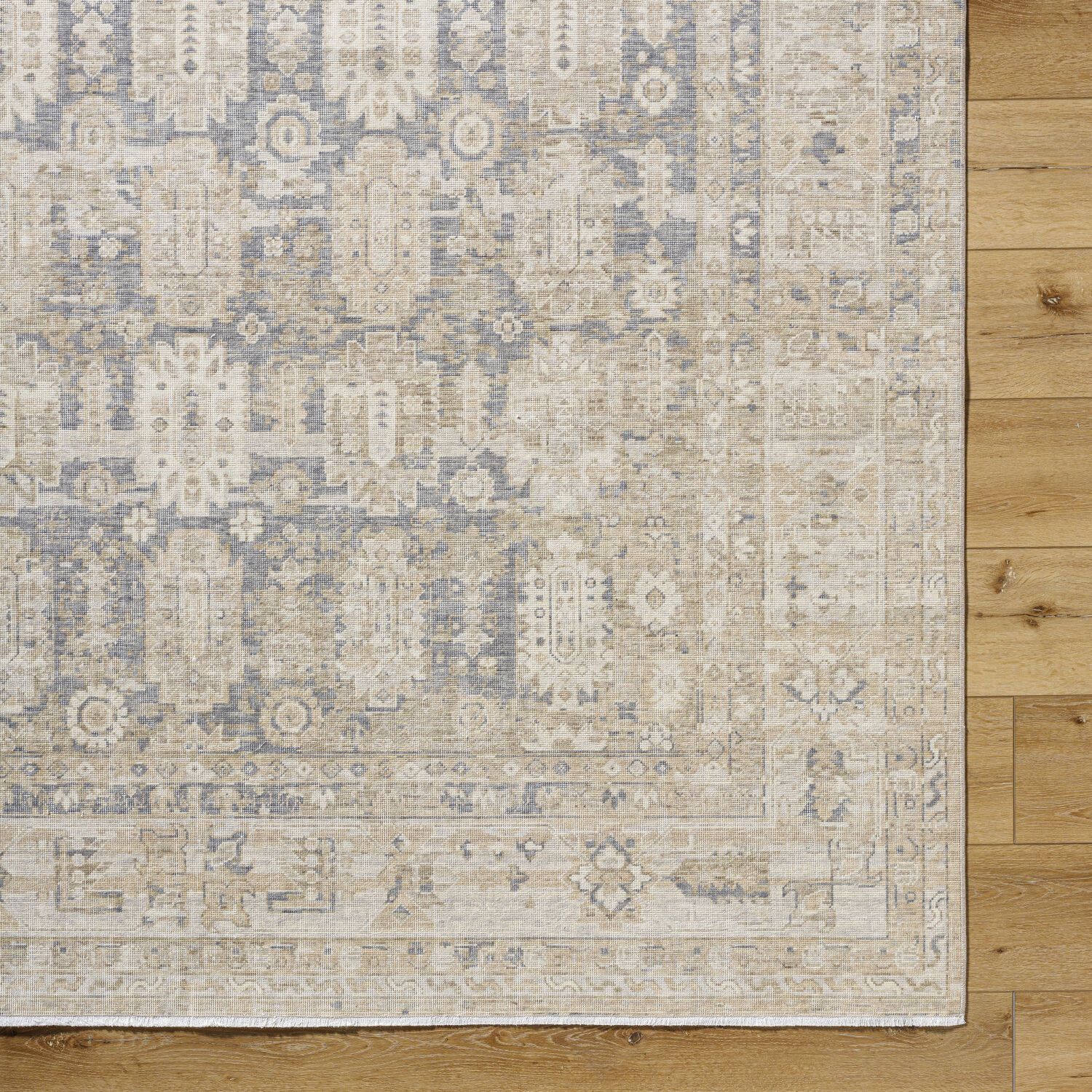 Once Upon a Time 34.65 X 23.23 inch Tan / Gray / Light Gray / Ivory / Light Brown Machine Woven Rug in 2 x 3