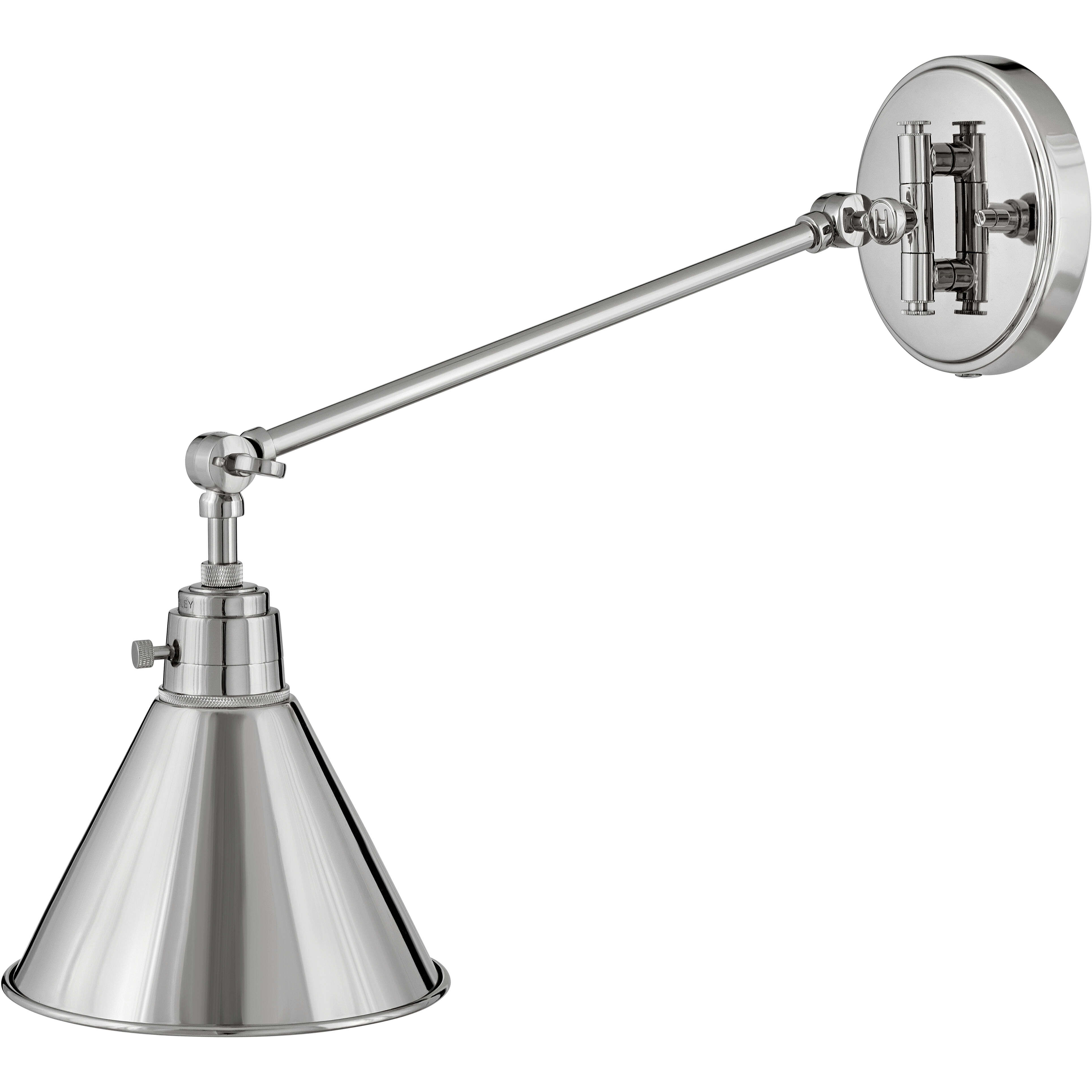 Arti 7.75 inch Polished Nickel Indoor Wall Sconce Wall Light