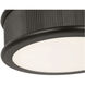 Paloma Contreras Ritz 5 Light 18 inch Aged Iron Flush Mount Ceiling Light