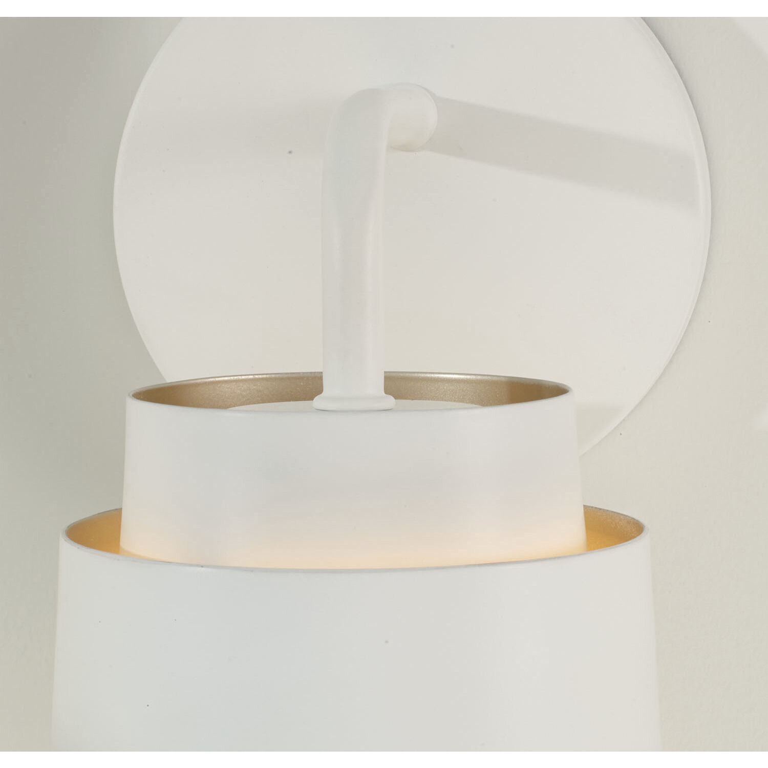 Pratt 1 Light 5 inch Matte White Sconce Wall Light