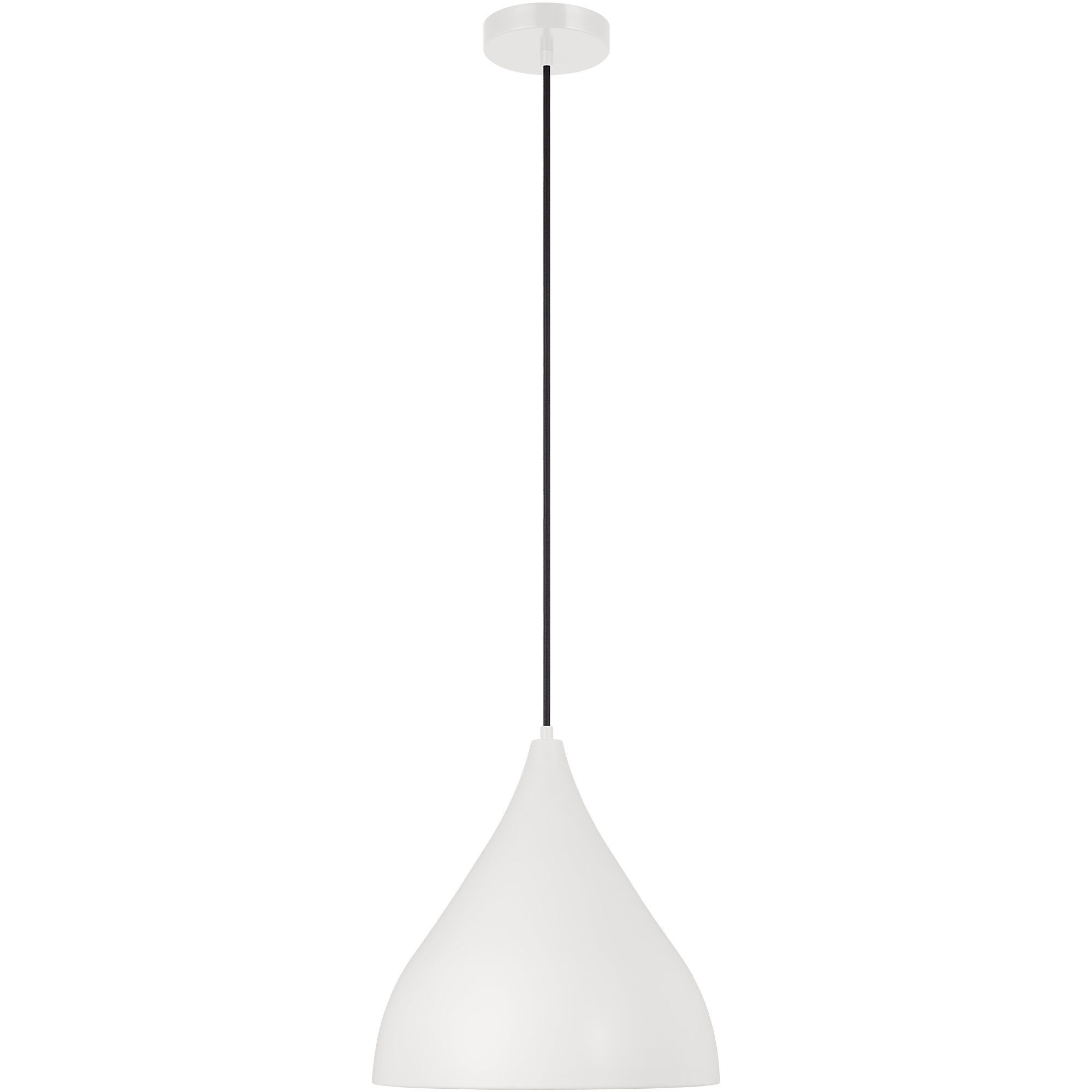 Oden 1 Light 14 inch Matte White Pendant Ceiling Light