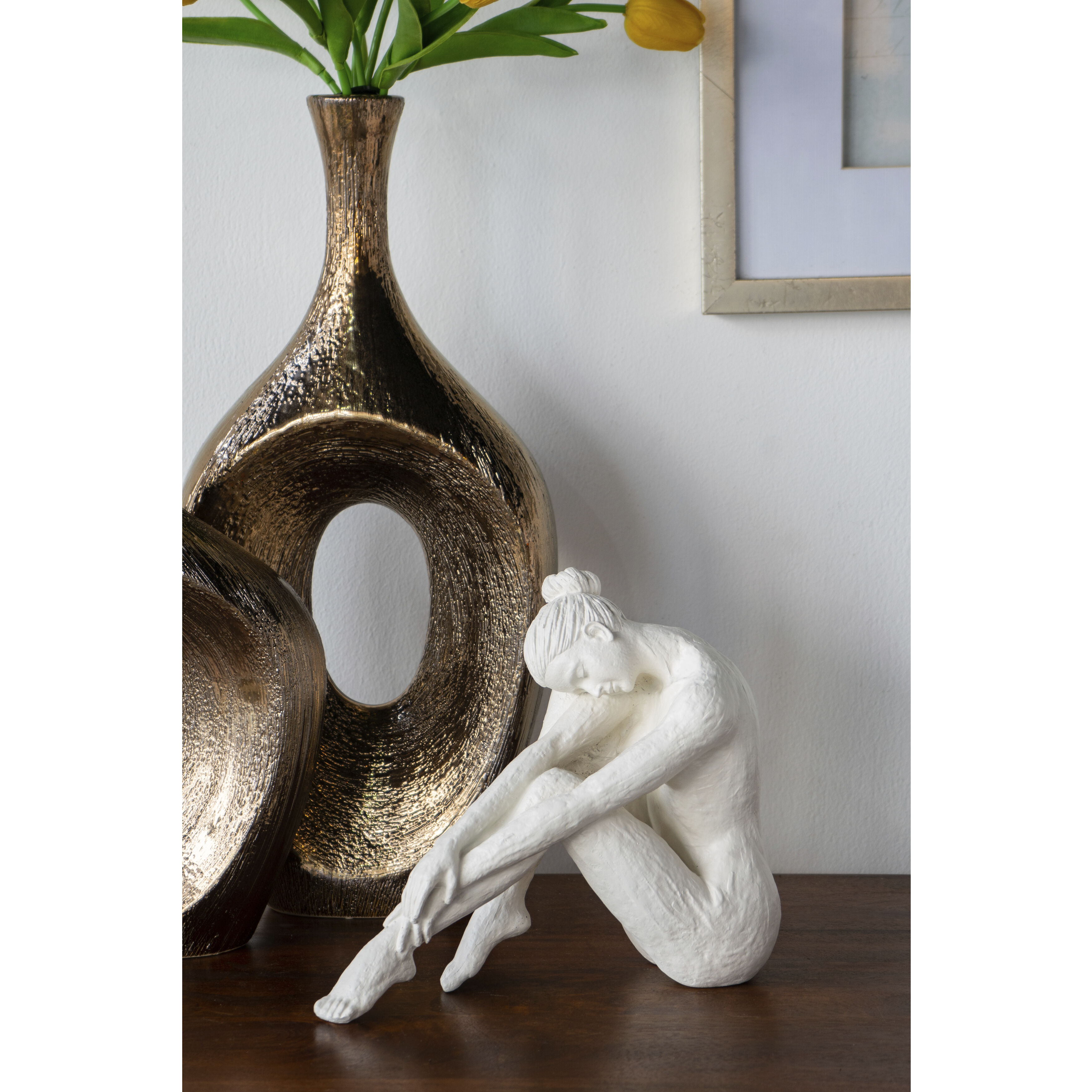 Anita White Decorative Figurine