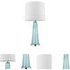 Chiara 29 inch 100.00 watt Polished Chrome Table Lamp Portable Light