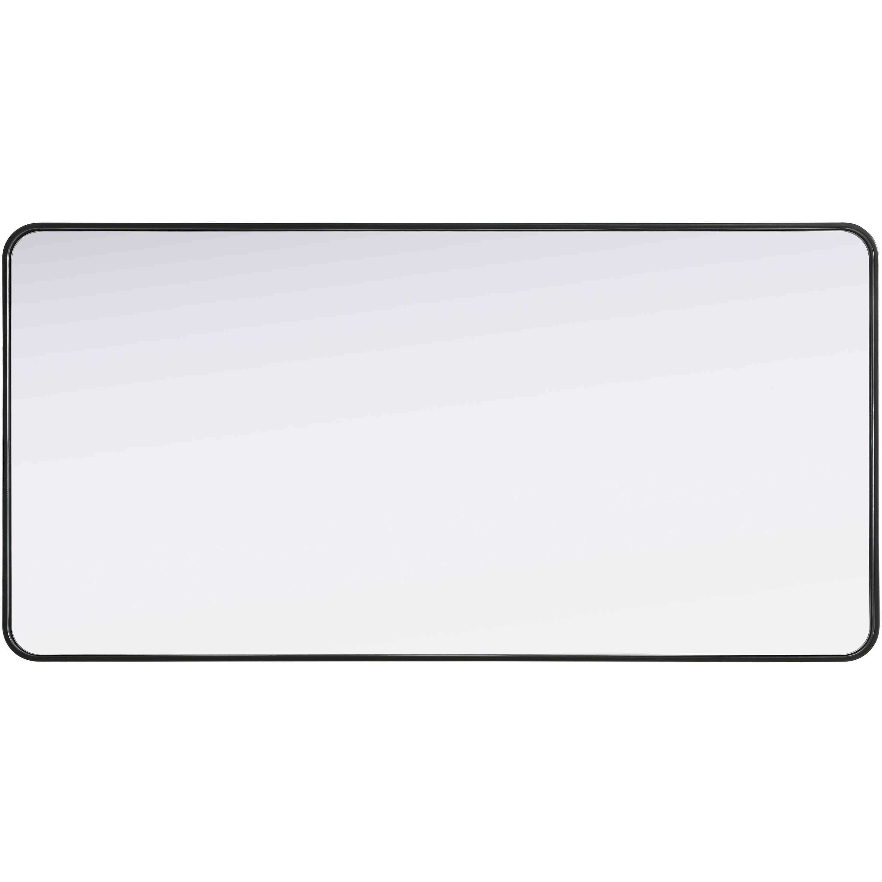 Remy 60 X 30 inch Black Mirror