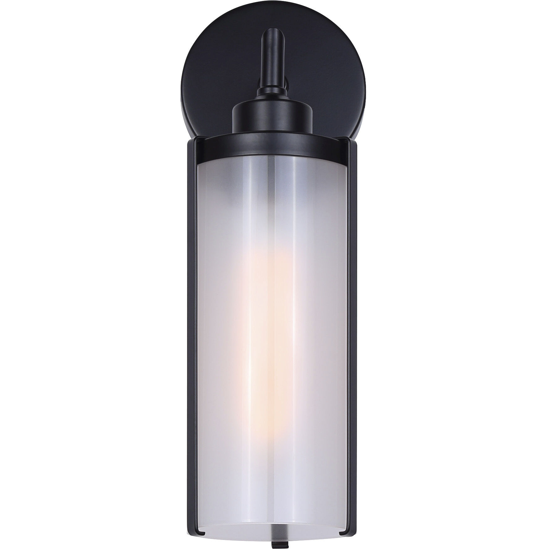 Beau 1 Light 6.63 inch Black Outdoor Lantern