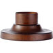 Outdoor Pier Mounts 5.75 inch Sorrel Brown Pier Mount Base