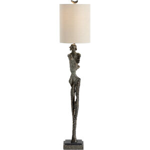 Frederick Cooper 43 inch 100.00 watt Dark Bronze/Natural Black Table Lamp Portable Light