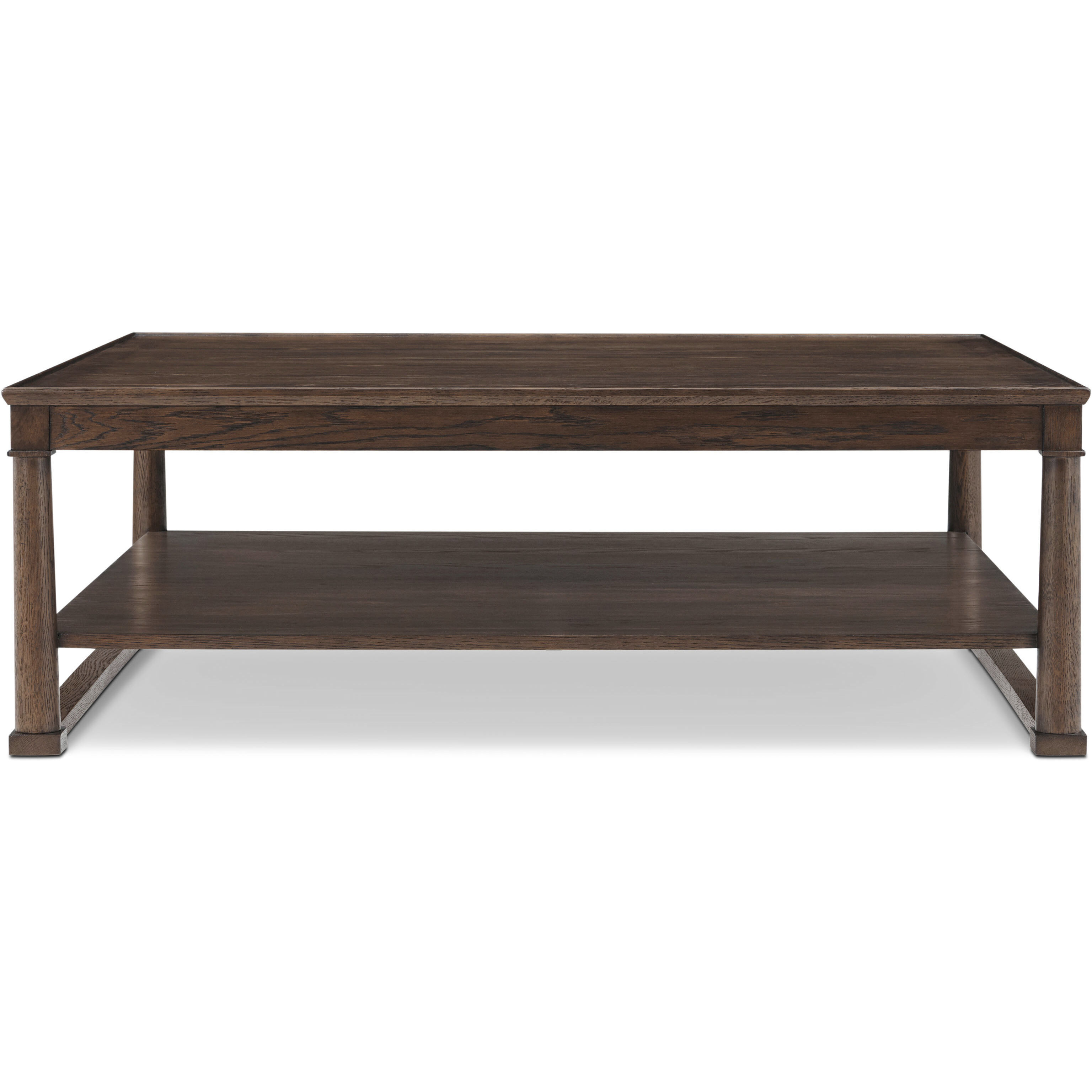 Surrey 50 X 50 inch Brownstone Cocktail Table, Wooden