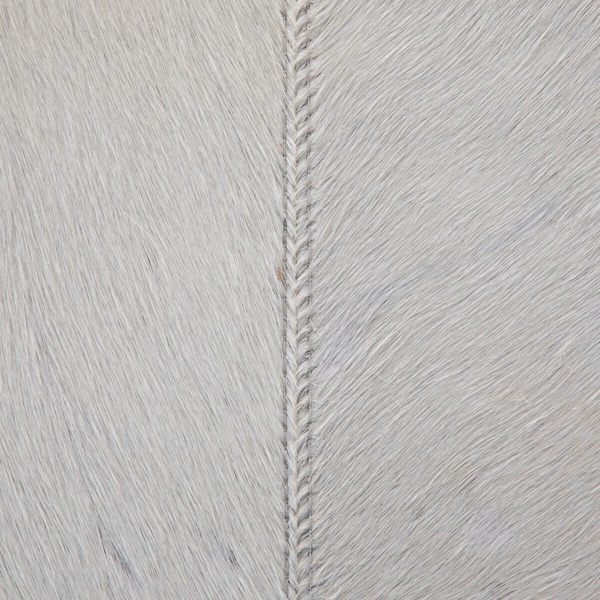 Devoe Natural Ivory Hide / Gunmetal Bronze Bench