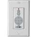 Wall Mount White Fan Control