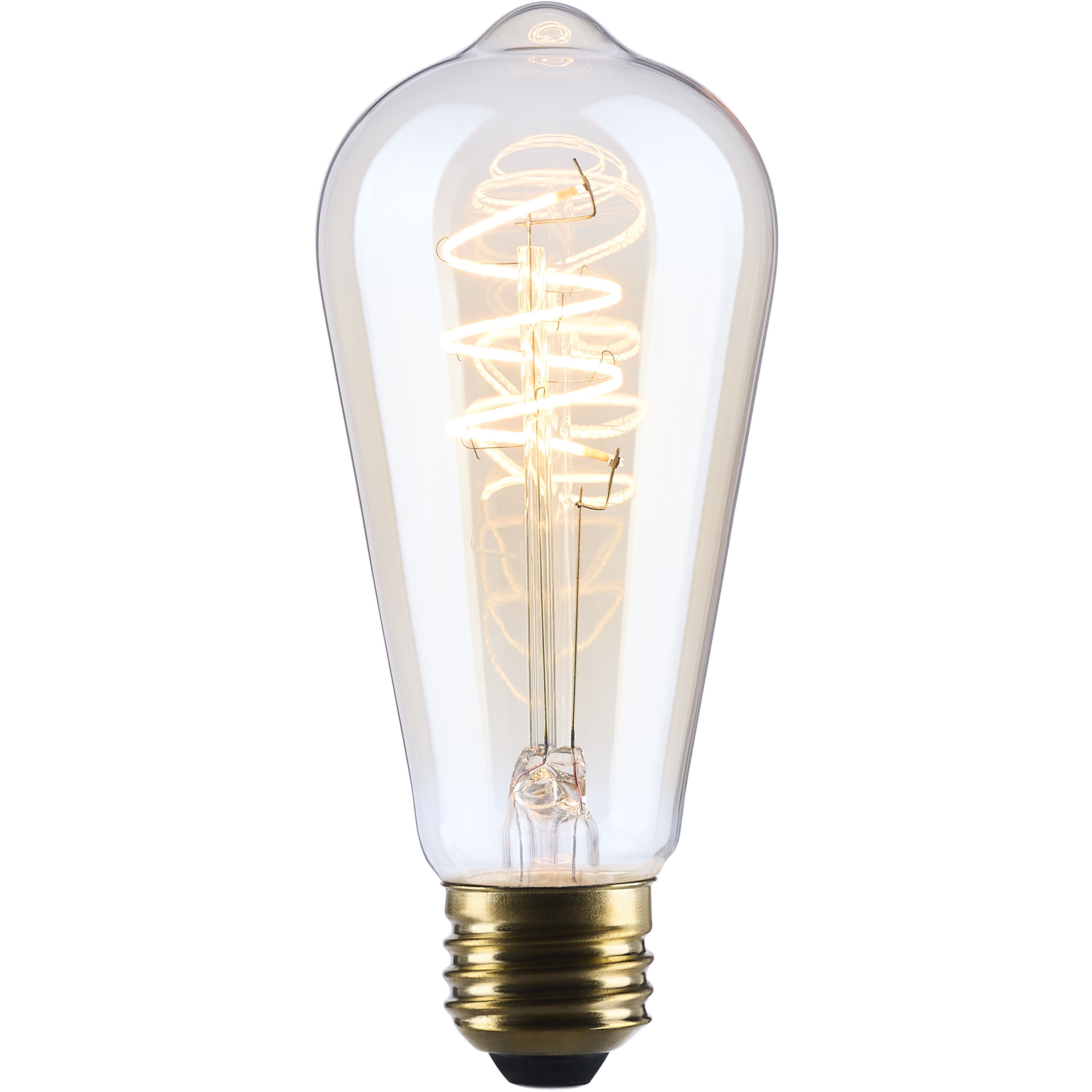 Lumos LED ST19 E26 8 watt 120 2000K LED, LED Filament