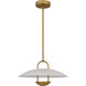 Bingham LED 18 inch Brushed Gold Pendant Ceiling Light, Large