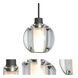 Boca 5 1 Light Black Cord Pendant Ceiling Light