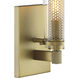Emmerham 1 Light 5 inch Soft Brass Wall Sconce Wall Light