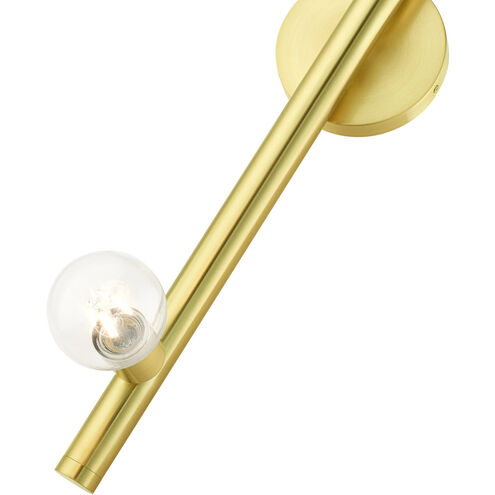 Bannister 1 Light 5 inch Satin Brass Wall Sconce Wall Light