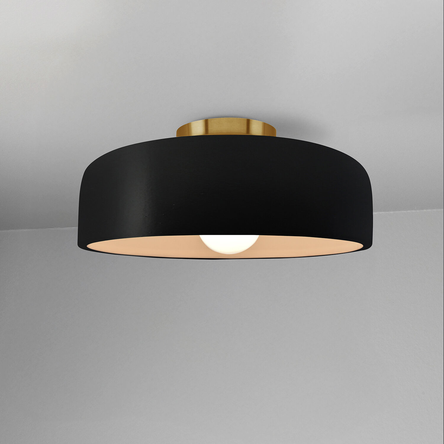 Radiance Collection - Spire Semi-Flush Ceiling Light, Form+Finish+Function