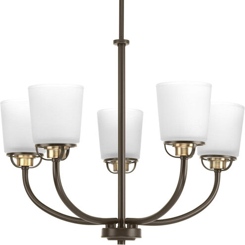 West Village 5 Light 25 inch Antique Bronze Chandelier Ceiling Light, Design Series