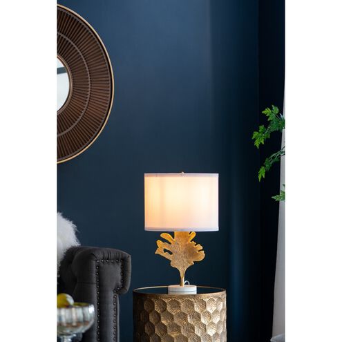 Anita 22.2 inch 40.00 watt Gold/White Table Lamp Portable Light