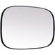 Brynn 40 X 24 inch Black Mirror in 24 x 40