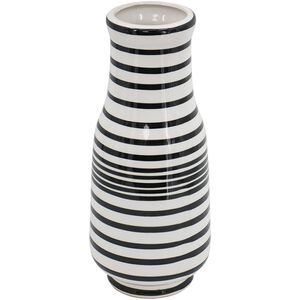 Striped 18 inch Vase
