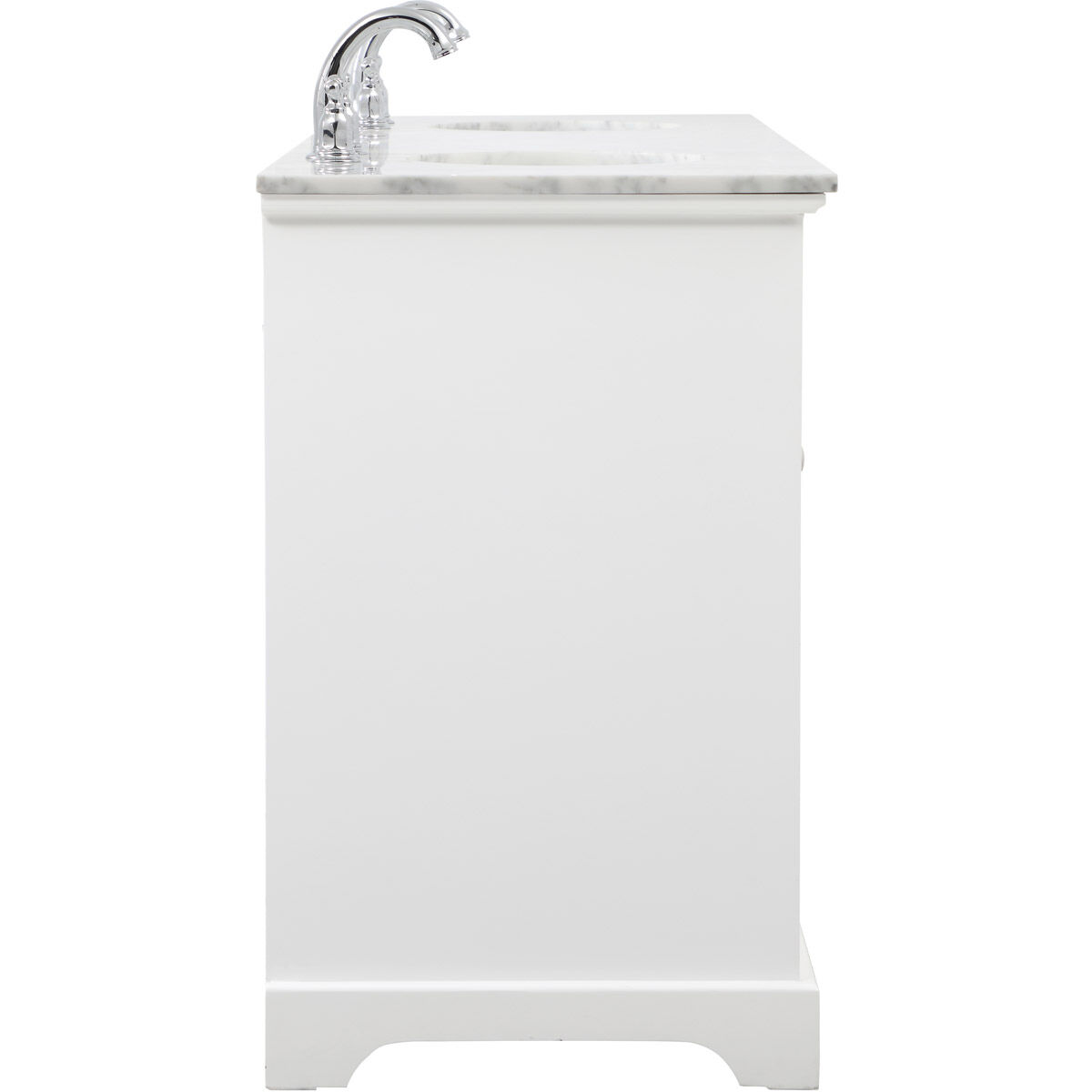 Americana 72 X 22 X 35 inch White Vanity Sink Set