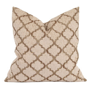Davida Kay 20 inch Moroccan Gold Pillow, with Down Insert