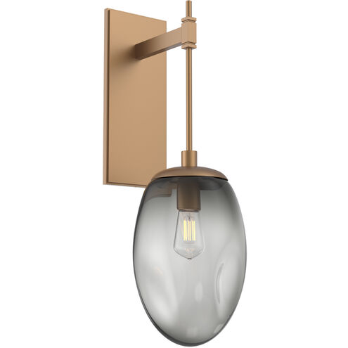 Meteo Incandescent 1 Light 8 inch Novel Brass Indoor Sconce Wall Light, Tempo Nebula