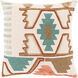 Bisbee II 20 X 20 inch Beige/Olive/Teal/Sea Foam/Camel/Tan/Khaki/Rust Pillow Kit, Square