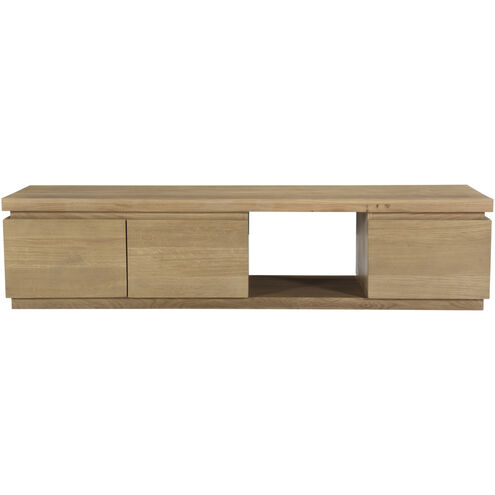 Alfie 60 X 14 inch Natural Oak Coffee Table