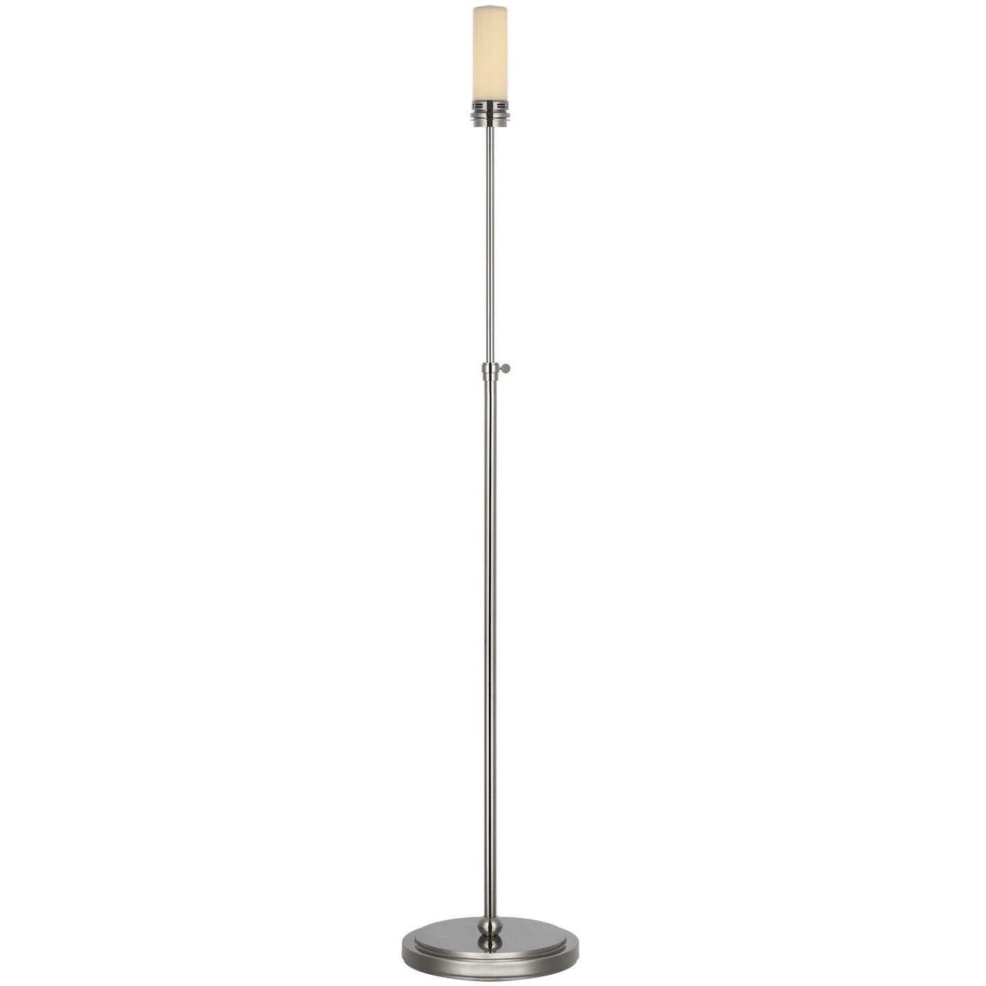 Thomas O'Brien Bryant 44.25 inch 4.6 watt Polished Nickel Adjustable Cordless Floor Lamp Portable Light