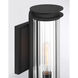 Vessaro 1 Light 17 inch Sand Coal Black Outdoor Wall Sconce