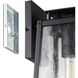 Salford 1 Light 13.5 inch Matte Black Exterior Wall Sconce