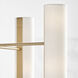 Drew & Jonathan Capalino 8 Light 30 inch Satin Brass Chandelier Ceiling Light