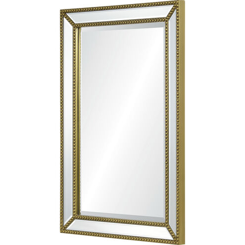 Waverly 36 X 24 inch Gold Wall Mirror