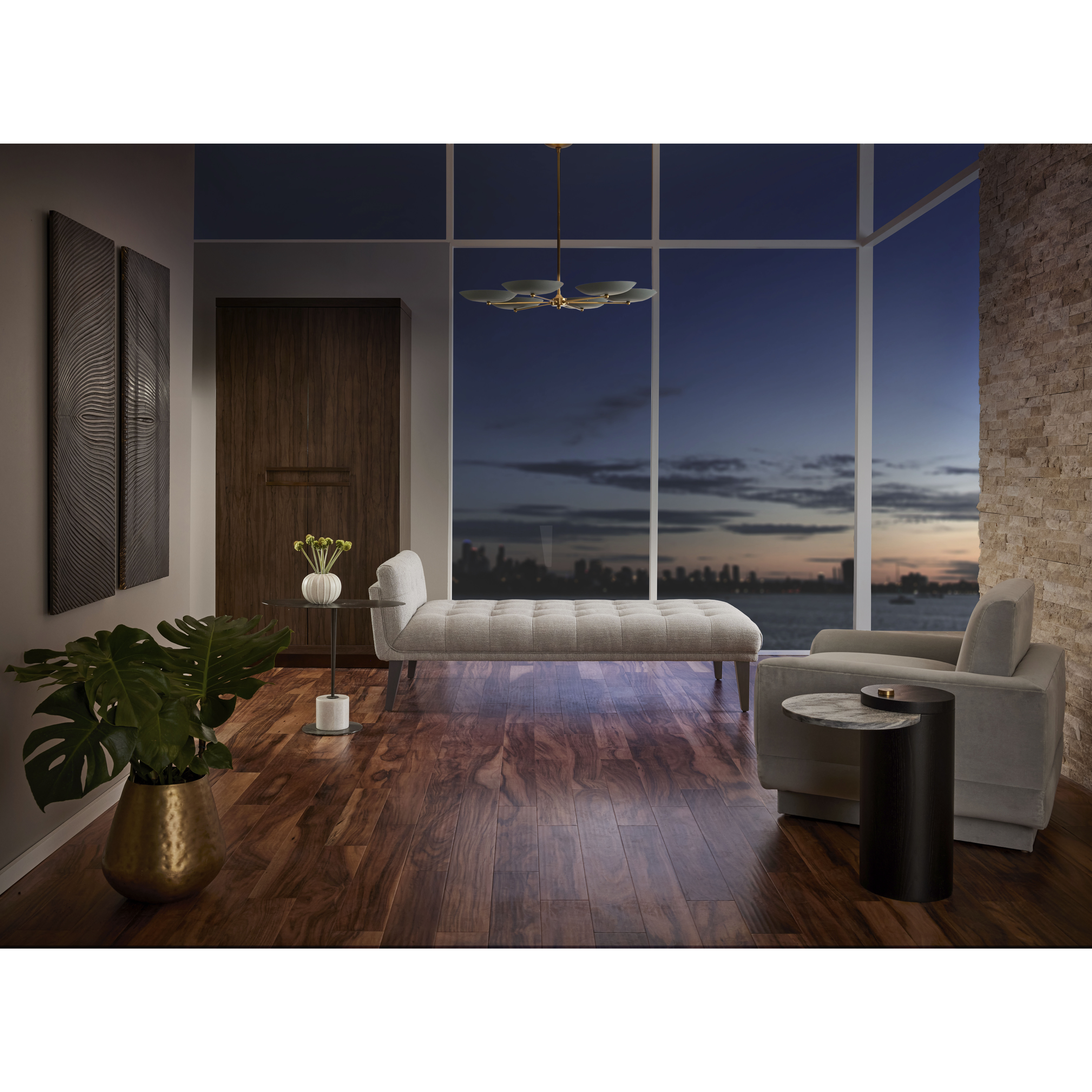 Griffith 6 Light 40 inch Cadet Blue Chandelier Ceiling Light