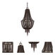 Lezzeno 3 Light 15.25 inch Oil Rubbed Bronze Chandelier Ceiling Light