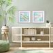 Waterside Collection Turquoise Framed Art