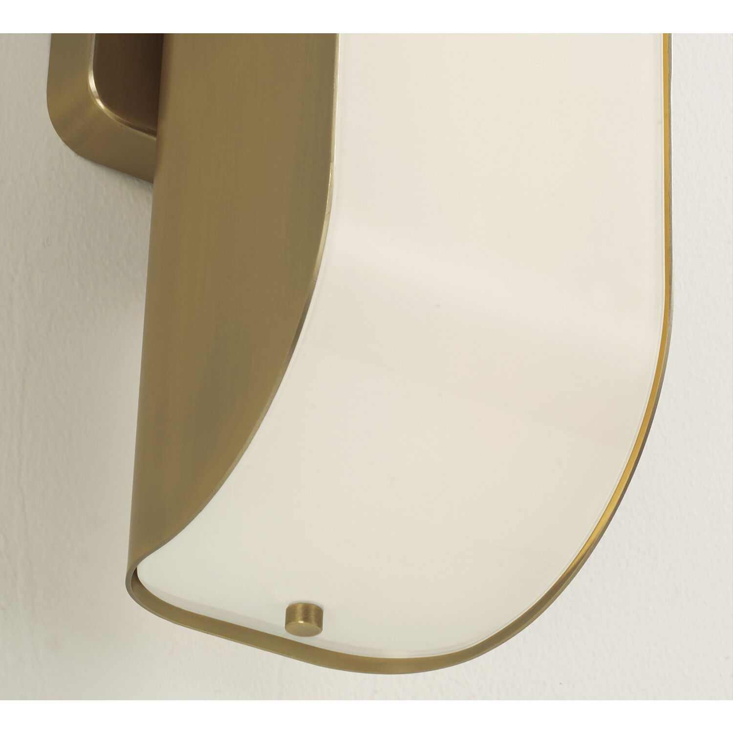 Marcell LED 5 inch Aged Brass Sconce Wall Light