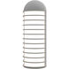 Lighthouse LED 6 inch Textured Gray ADA Sconce Wall Light