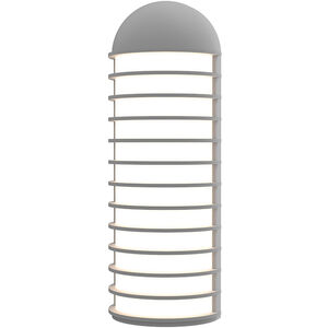 Lighthouse LED 6 inch Textured Gray ADA Sconce Wall Light