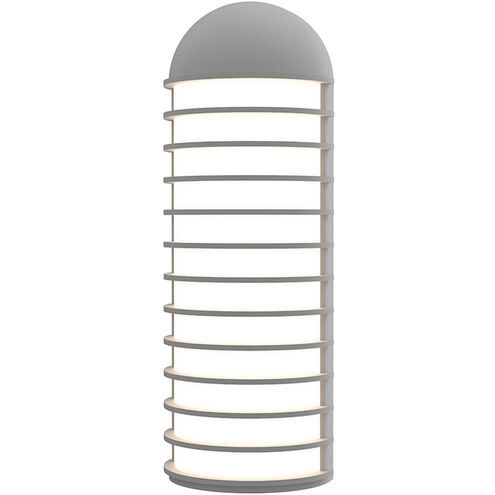 Lighthouse LED 6 inch Textured Gray ADA Sconce Wall Light