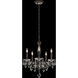 Signature Napoli 5 Light 20.4 inch Heirloom Bronze Chandelier Ceiling Light, Schonbek Signature