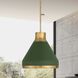 Doyle 1 Light 12.75 inch Natural Brass Pendant Ceiling Light