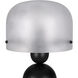 Emma 25 inch 60.00 watt Matte Black Table Lamp Portable Light