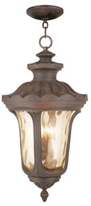 Oxford 4 Light 17 inch Imperial Bronze Outdoor Pendant Lantern