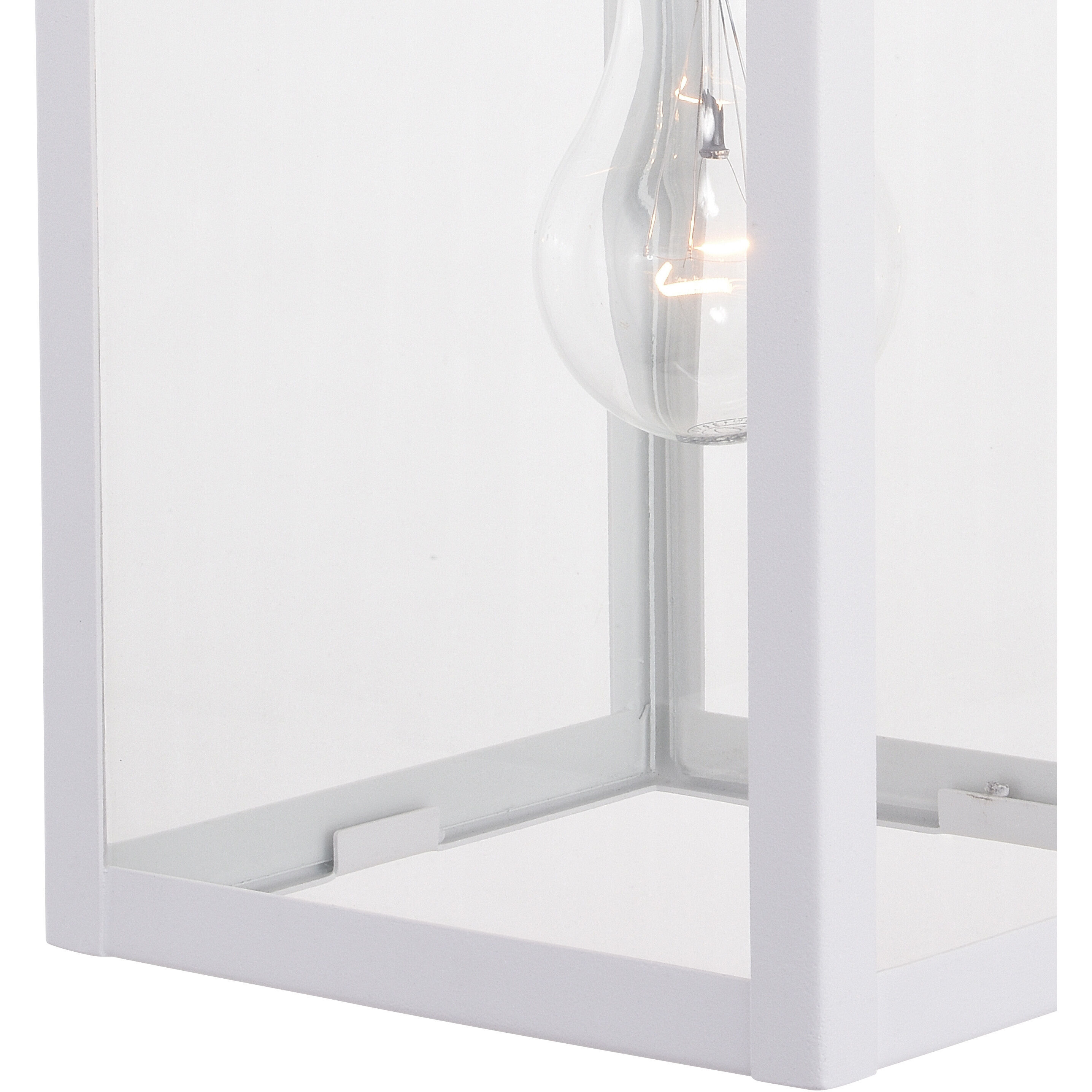 Medinah LED 17.25 inch Textured White Outdoor Wall