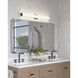 Jane LED 36.13 inch Black Vanity Light Wall Light